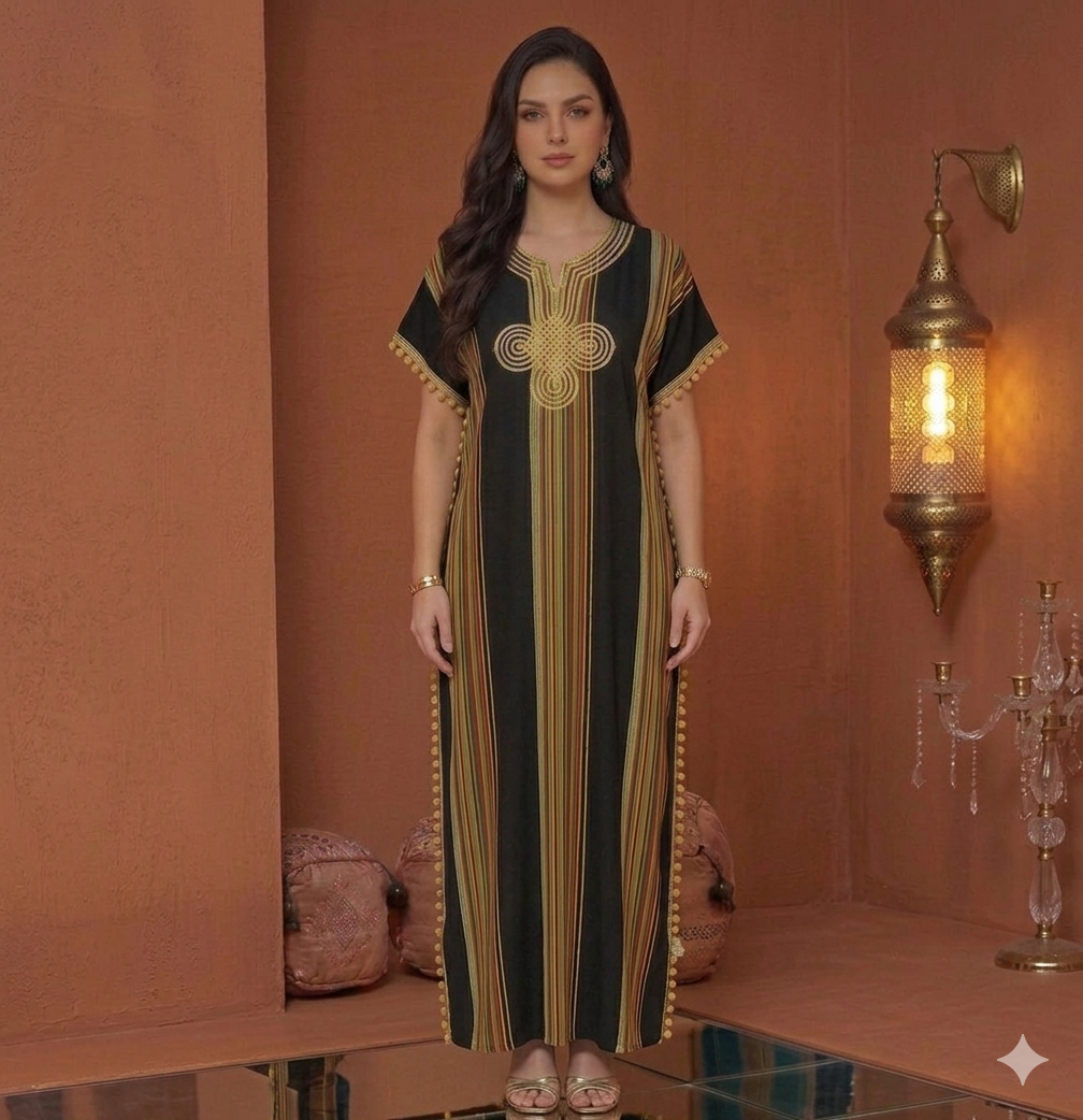 Moroccan Caftan Dress